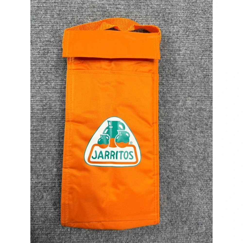 Jarritos‎ Orange Insulated Bottle Cooler Bag Single Sleeve with Handle Logo
